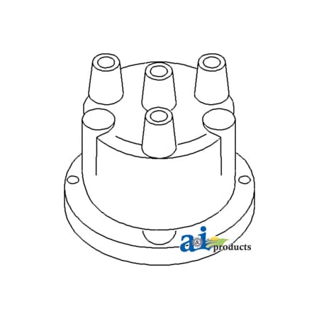 A & I Products Cap, Distributor; 3 Cyl 5" x5.75" x4.5" A-1035263M1